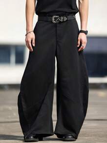 Claim Dot 大码男士宽松时尚长裤，适合夏季