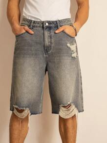 SWAVVY Men's Woven Casual Loose Shorts, Fashion Daily Young Wear
