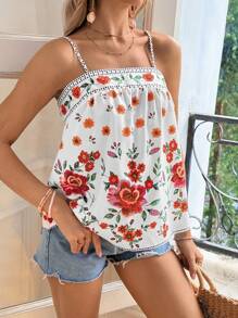 SHEIN Débardeur de maternité casual à imprimé floral