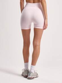 Musera Sport 罗纹高腰运动短裤健身夏季假日骑行短裤健身房日常健身