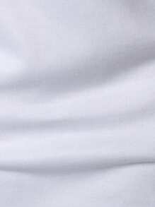 Manfinity Mode Men's Business Casual Style With An INS-Inspired Touch, Featuring A Classic Blue-And-White Color-Blocked Design And An Embroidered Horse-Riding Soldier Logo On The Front. This Stylish Short-Sleeve Polo Shirt Also Includes A Fashionably Patched Chest Pocket, A Button Closure, And Exudes A Sense Of French Elegance And Romance-An Ideal Gift For A Boyfriend Or Husband. Men's Polo Shirt With Chest Pocket Patchwork , Polo Shirt For Men , Golf Shirts For Men - Multicolor - View 5