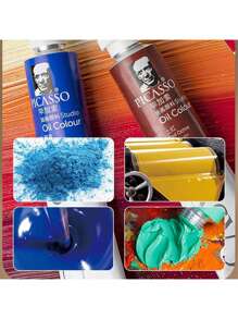 50ml/1.69oz Phoenix Picasso Oil Painting Pigment Aluminum Tube Art Painting Creation Art Professional Pigment