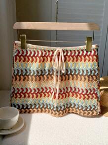 Comfortcana 女士节日休闲彩色条纹裙 - 彩色 - 查看 7