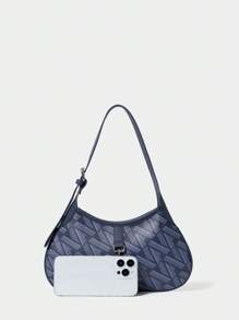 SHECARRY Women's Casual Floral Print Shoulder Bag For Daily Use