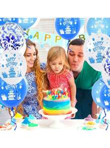 SHEIN 1 rollo, 228,6 metros de cinta azul rizada para envolver regalos, atar globos, bodas, cumpleaños - Cinta metálica brillante para ramos y envolver papel de flores para el Día de San Valentín, bodas y cumpleaños