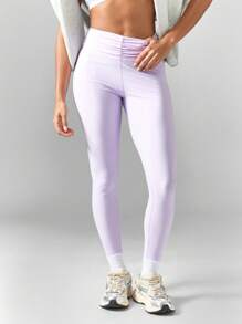 MISSGUIDED Sports Leggings With Ruched Detail