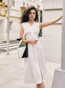 SHECARRY Women Sholuder Bags PU Leather For Business/Commute/Work/Office Casual Old Money Style Quiet Luxury Chic Square Bag Knot Bag For Teacher Nurse Stylish