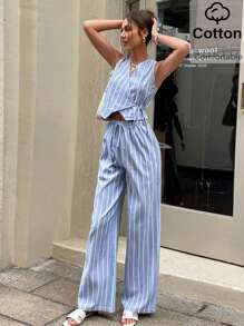 Serisse Conjunto de dos piezas para uso diario para mujeres