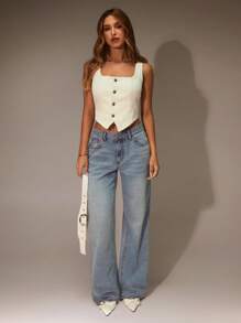 SHEIN Forever 21 Fall/Autumn/Winter/Back To School/Country Concert Outfit/Concert Outfits For Women/Going Out Outfits/Birthday Outfit/Halloween Costumes/Casual/Y2k/2000s/Y2k Clothes Y2k/90S/Clothessexy/Western Wear Women/Boho/Country/Club/Office /Cocktail/Vintage/Bodycon/Rave Outfits Festival/Funny/Classy/Old Money/Streetwear/Vacation Outfits/Country Concert Outfit/Work Clothes /Modest/National Day New Year Party Going Out  Chic/Basic/Graduation/Halloween/Low Rise Baggy/Wide Leg/Straight/Pants