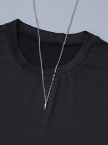 Vacaura Boy Summer Outfit  2pcs/Set Casual Colorblock T-Shirt And Elastic Waist Pants Set For Teenage Boys