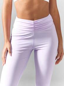 MISSGUIDED Sports Leggings With Ruched Detail