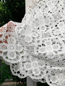 Comfortcana Maglietta casual da donna per le vacanze, a maniche corte, tinta unita, con dettaglio a pois