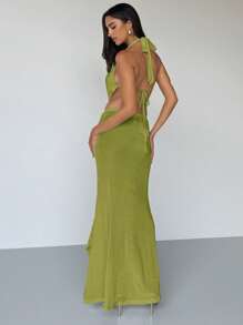 Aloruh Women Two Pieces Outfits For Daily Wear - Green - View 2