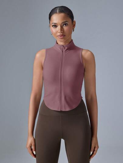 VARSIVA 女式纯色无袖背心，夏季简约时尚