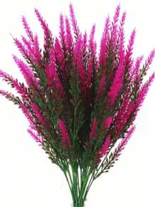 10pcs Artificial Plants, Fake Greenery For Outdoor Home Decor, High Quality Anti-Oxidation Boston Fern With Real Touch, For Kitchen/Room, Wall Decor Indoor/Outdoor Hanging Planters, Spring Summer Garden Yard Decor,Fake Flowers Home Decor, Mother's Day Decor, Festival Decor