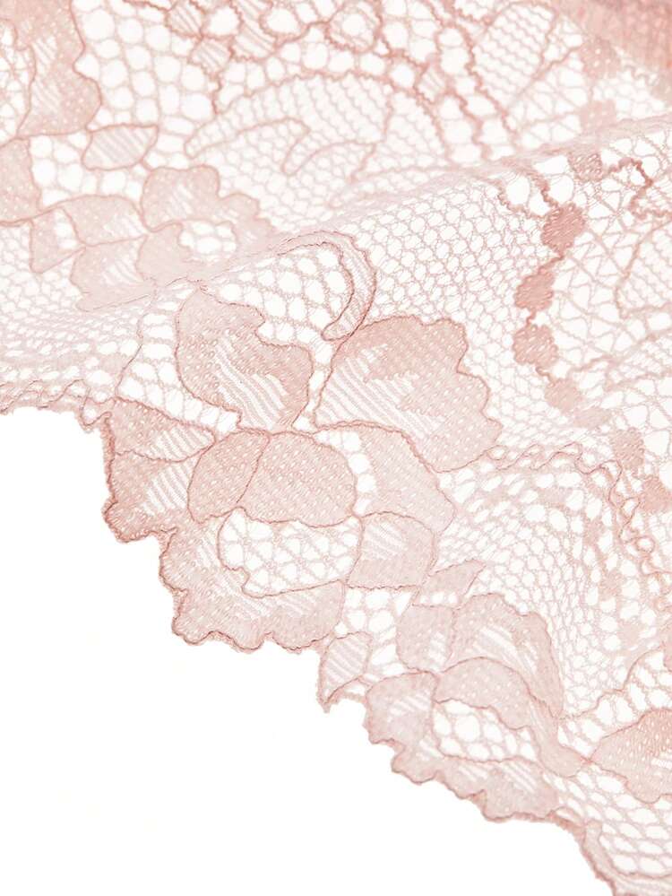 Super Soft TENCEL™ Modal Pink Lace Inset Button Up Women Pajama Set Lingerie
