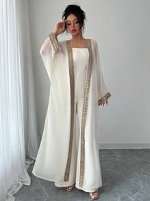 Rafferiza Women Two Pieces Outfits For Daily Wear - Apricot - View 7