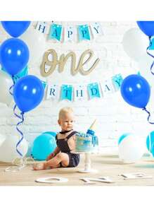 SHEIN 1 rollo, 228,6 metros de cinta azul rizada para envolver regalos, atar globos, bodas, cumpleaños - Cinta metálica brillante para ramos y envolver papel de flores para el Día de San Valentín, bodas y cumpleaños