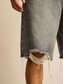 SWAVVY Men's Woven Casual Loose Shorts, Fashion Daily Young Wear