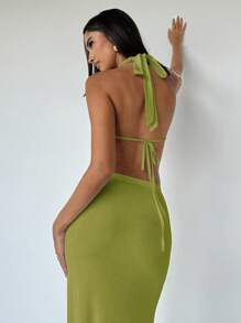 Aloruh Women Two Pieces Outfits For Daily Wear - Green - View 3