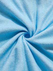 SHEIN Baby Boy Casual Holiday Cute Shark Design Beach Bathing Towel, Suitable For Beach, Seashore, Hot Spring