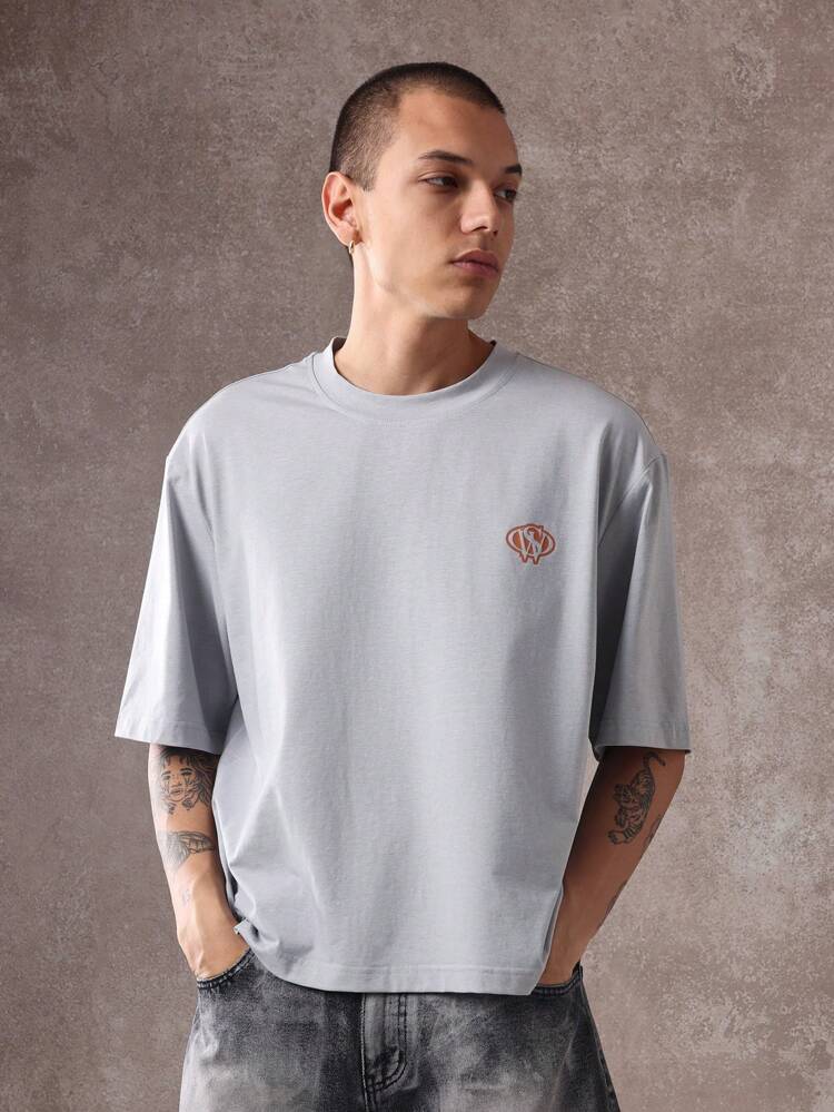 Oversize-T-Shirt mit lockerer Passform und Grafik für Herren im Streetwear-Stil