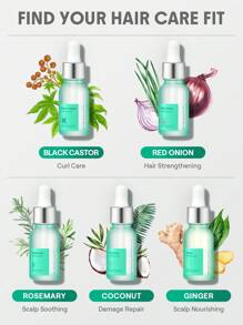 SHEGLAM HAIR Ginger Hair & Scalp Oil-15ml/0.5 Fl Oz,Hair Strengthening Oil,Hair Care Essential Oil,Ginger Oil Hydrating Oil Serum,Nourishes Hair Follicles,Fortifies Hair Roots & Boosts Natural Shine,Enriched With Ginger Oil,Olive Oil & Jojoba Oil Suitable For Weak And Shedding Hair Makeup Beach Y2k Travel Camping School Cosplay Gift Campus Fashion