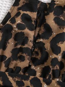 Travachic KIDS 女婴夏季可爱花卉印花连体衣 - 黑色 - 查看 8