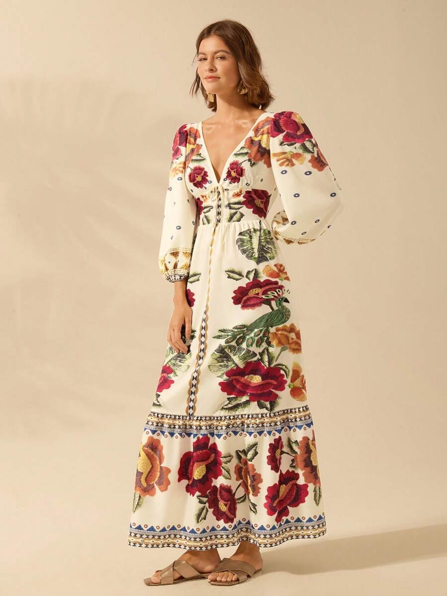 Breezy | Floral Holiday Dress