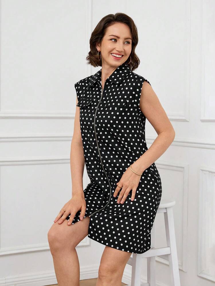 Women's Short Dress Summer Dresses For Women Summer Outfits For Women Summer Dress Dresses For Women Elegant Women Summer Clothes Elegant Dress Polka Dot Dress