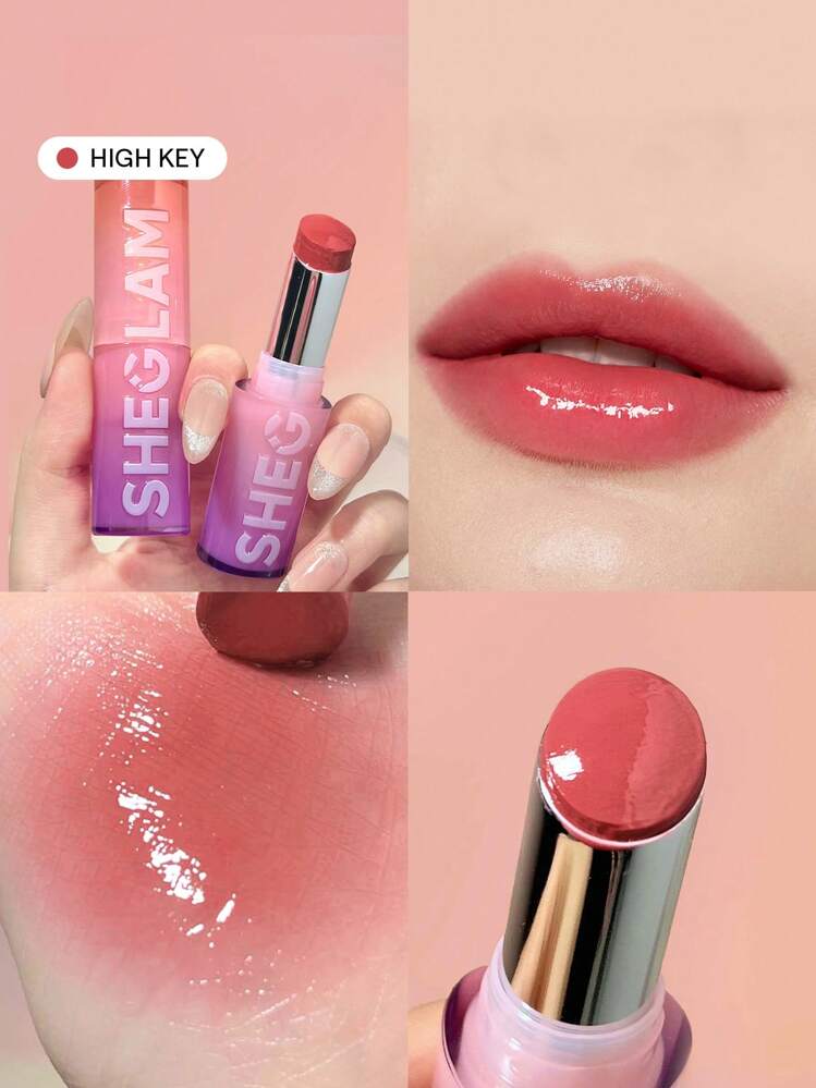 SHEGLAM Mirror Kiss High-Shine Lipstick-High Key 12 Colors