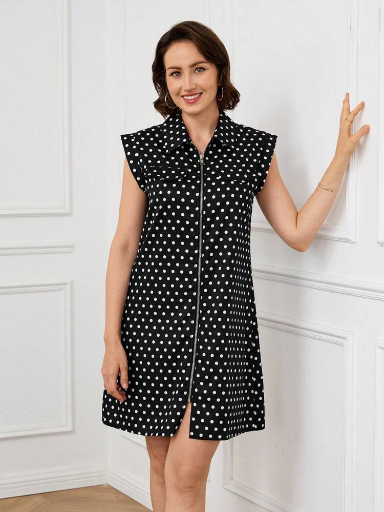 Women's Short Dress Summer Dresses For Women Summer Outfits For Women Summer Dress Dresses For Women Elegant Women Summer Clothes Elegant Dress Polka Dot Dress