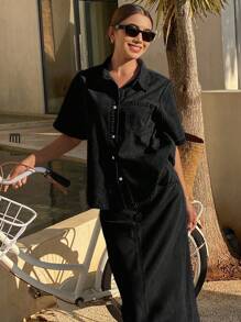 DAZY Completo in due pezzi di jeans per donne