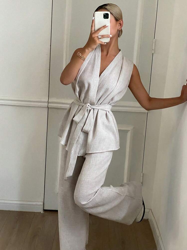 Women Two Pieces Outfits For Daily Wear