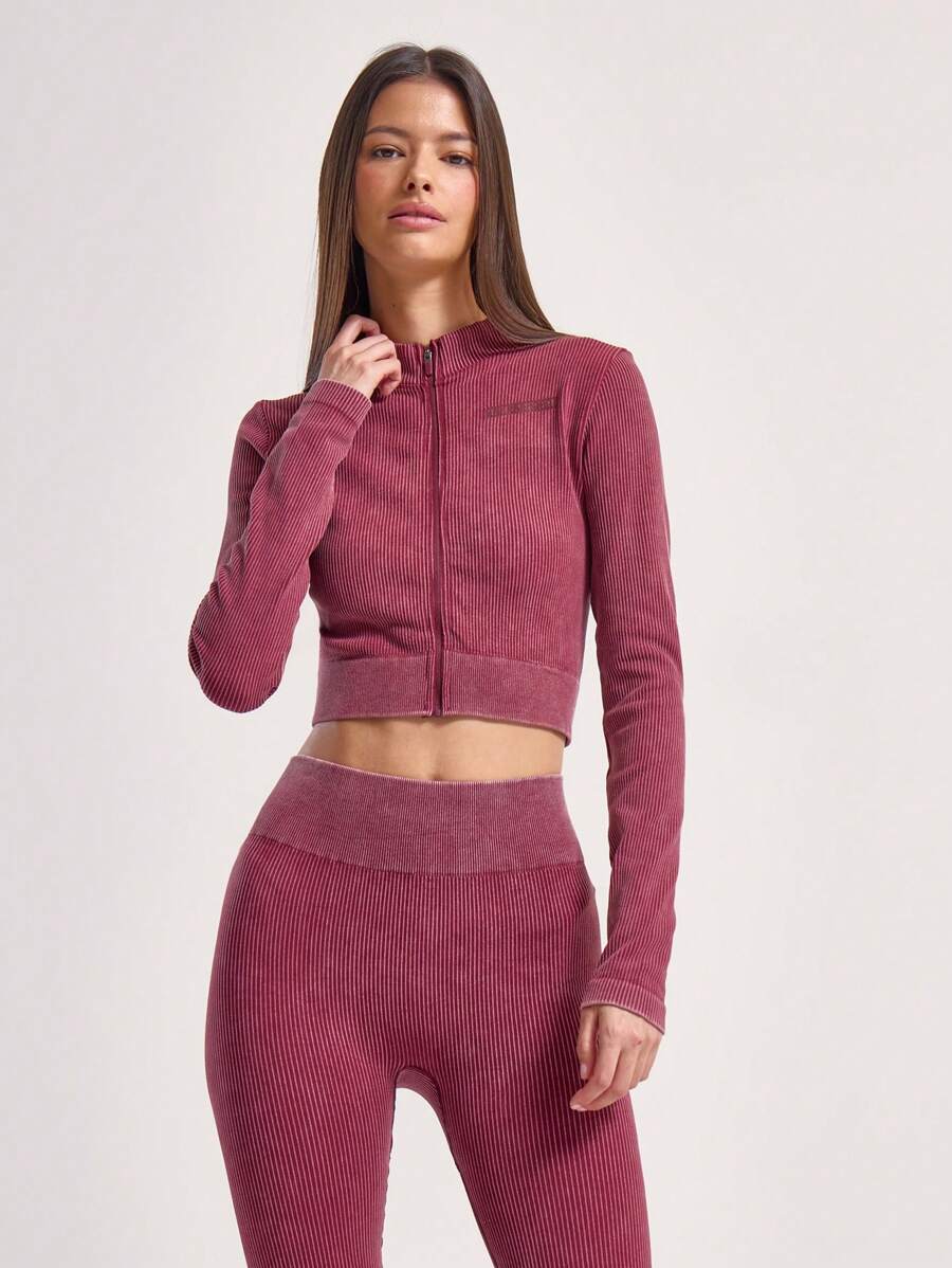 Musera Sport Women Sports Jackets, Padel, Tennis, Pickleball Gym Fitness - Burgundy - View 1