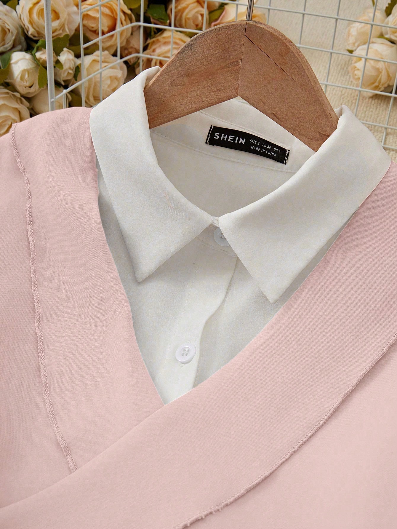 Franclia قميص كاجوال قابل للإرتداء بنمط مربعات ملو...