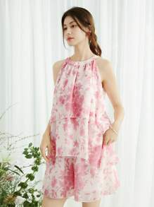 SHEIN Ladiora 女士日常两件套服装 - 粉色 - 查看 6
