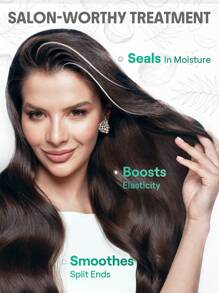 SHEGLAM HAIR 椰子頭髮和頭皮油 - 15 毫升/0.5 液量盎司，頭髮強化油，護髮精油，椰子油保濕精華，撫平分叉並防止頭髮損傷，滋潤髮絲並補充必需營養素，富含椰子油、葵花籽油和橄欖油，適合乾燥和脆弱的頭髮 生日 禮物 粉紅色的 氛圍 化妝品 派對 海灘 旅行 露營 學校 校園 節慶 玫瑰 展示 女孩 魅力 最好的 婦女節 愛自己 春天 護髮 - Coconut - 查看 3