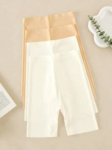 Snug Zone 4条装休闲风格无缝高腰纯色女式内裤 - 彩色 - 查看 5