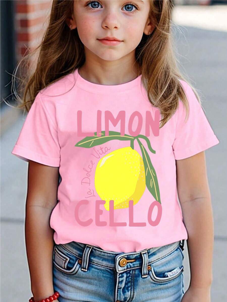 Youth Girl Short Sleeve Crew Neck Basic T-Shirt, Light Pink School Clothes Back To School Clothes Puppy Keep Puppy Graphic Tees - Grey - View 1