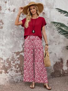 EMERY ROSE Women Two Pieces Outfits For Daily Wear