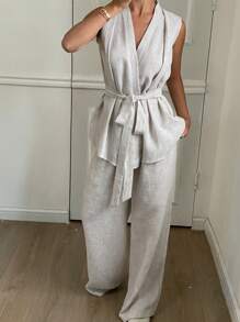 Livesso Conjunto de dos piezas para mujer para uso diario