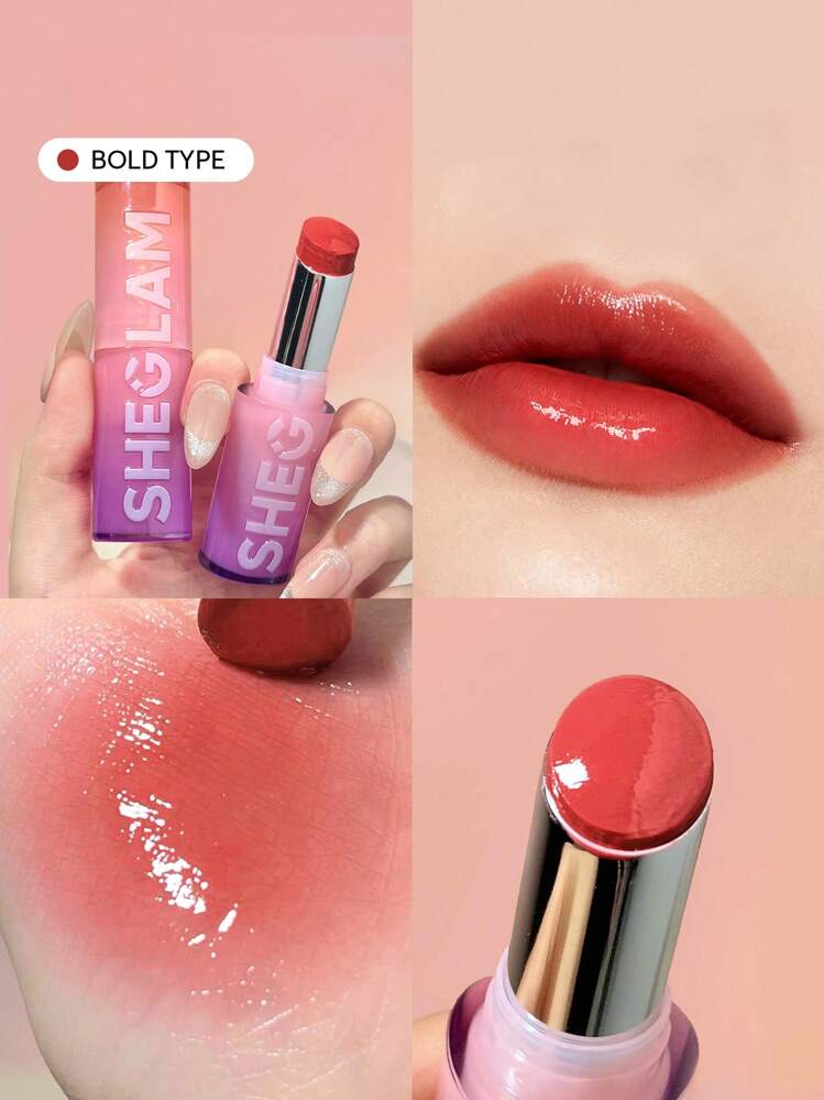 SHEGLAM LáPiz Labial Brillante Mirror Kiss, Tipo Llamativo, 12 Colores, Brillo Intenso, Brillo Labial Hidratante, Reduce Las LíNeas Finas De Los Labios, BáLsamo Labial, Maquillaje De Labios Lip Combo Marca Belleza Maquillaje Maquullaje CosméTica Para Mujeres NiñAs Perfecto Para Invierno Primavera Ideal Para Y2K Elegante Moda Adecuado Para CumpleañOs San ValentíN Regalo Fiesta Listo Mejor Color - Bold Type - Añade 1