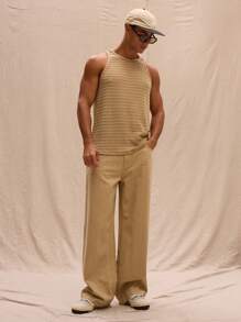 Musero Textured Loose Fit Vest Top Spring Summer Streetstyle Easter Vacation