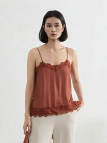 EMERY ROSE قمصان صيفية للنساء أطقم صيفية للنساء أطقم عطلة، أطقم خروج للنساء قمصان صيفية جميلة للنساء ، أطقم شاطئ صيفية أوروبية للنساء - بني - مشاهدة 7