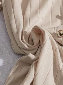 SHEIN Clasi Women Two Pieces Outfits For Daily Wear - Apricot - View 3