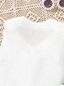 SHEIN Explorewe 2pcs Tween Girl Pineapple Striped Casual Comfortable Top, Summer - Multicolor - View 5