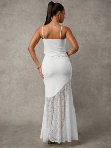 MaterniChic Maternity Two Pieces Suits Maternity 2 Pieces Set White - White - View 2