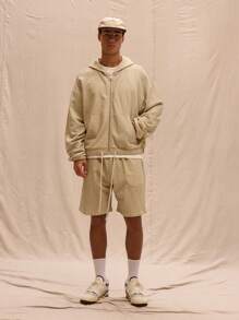 Musero Oversized Check Print Jogger Shorts Tracksuit Bottom Only Spring Summer Streetstyle Easter Vacation - Multicolor - View 1