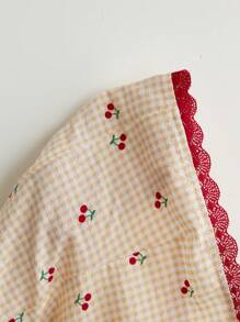 Elamini Rhinestone Trim Off Shoulder Slim Fit T-Shirt - Multicolor - View 4